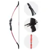 Bow Arrow 3-12years Kids Bow and Arrow Set Recurve Bow Take-down Bow for Children Outdoor Shooting Game BowHKD230626