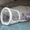 Tente gonflable claire de bulle de partie de 3/4/5m avec la tente gonflable de maison de bulle de ballons pour le camping extérieur de dates