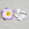 Hårklipp hårnålar bröllopstillbehör för kvinnor mode plumeria blommor klipp flickor sommar strand brud smycken