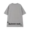 Męskie koszulki Hip Hop Tshirt Streetwear Mężczyznę Nietoperz graficzny graficzny nadruk Pon.