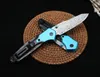 Nieuwe US Style Mini BM 945 Zakmes Damascus Blade Aluminium en koolstofvezel handgrepen 535 485 940 781 3400 9000 9400 945-221 EDC Tool Zelfverdediging jacht Zakmessen