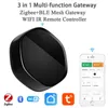 Controle Tuya Smart IR Remote Remote Control ZigBee ble gateway wireless gateway hub smart home ponte com Alexa Google Home Control