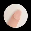 Faux ongles 300 pièces artificiels inoffensifs retrait facile arc naturel amande faux Gel ongles conseils