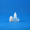 100pcs 2ml ldpe peプラスチック製のドロッパーボトルを改ざんされた校正キャップ