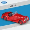 Druckguss-Modellauto WELLY 1 24 328 Cabriolet-Auto Legierungsauto Druckguss Spielzeugfahrzeuge Automodell Miniaturmodellauto für Kinder 230625