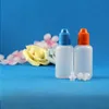 100 set 30 ml (1 oz) flaconi contagocce in plastica punte per tappi a prova di bambino LDPE per liquido E Vapor Cig 30 ml Kuqrd