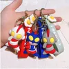 Più stili Cartoon Keychain Anime Figure Toy Kawaii Fashion Scarpa Bambola Portachiavi Car Bag Ciondolo Regalo per bambini