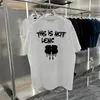 プラスメンズTシャツラグジュアリーコットンTシャツデザイナーTシャツ男性女性夏のレター印刷短袖トップルーズ特大Tシャツ