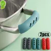 Ny 2st Silicone värmeisolering ugn Mitt Glove Casserole Ear Pan Pot Holder Oven Grip Anti-Hot Pot Clip Kitchen Gadget Accessory
