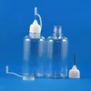 100 st 50 ml Pet Droper Bottle Needle Tip Metal Needle Cap High Transparent Squeezable Droper Bottles Vapor E Cig Juice Vnwqj