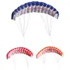 Kite Accessories Rainbow parachute Outdoor Fun Dual Line Stunt Parafoil Sports Beach Kite kid funny toy shocker Education toys Skydiving toy 230625