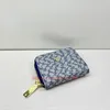 High Qualitys Designers Wallets Purses Fashion Short Wallet Leather Monograms Classic Zipper Pocket Bag Zip Coin Purse