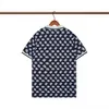 High quality designer mens casual shirt burbereys mens Camisas De Hombre Fashion geometric check print short sleeved lapel business versatile M-3XL024