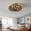 Lampes suspendues nordique naturel plume E27 plafonniers enfants chambre coloré monté lampe décor à la maison intérieur luminaires Led