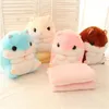 Peluches Animaux Mignon Hamster Oreiller Couverture En Peluche Jouet Petite Souris Poupée Coussin Couverture Été Cool Climatisation Couverture Doux En Peluche Couvrant 230626