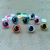 Doll Accessories 20pcs 3D Plastic Glitter Safety Eyes For Crochet Toys Amigurumi Diy Mix Bulk Mixed Sizes Toy Doll Making 10121416182022mm 230625