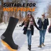 Damen-Leggings, 1 Paar, beheizte Socken, Unisex, wiederaufladbar, mit Akku, wärmend, warm für Outdoor-Sportarten im Winter