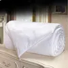 Ensembles de literie 100 Mulberry Silk Quilt 80S Coton Jacquard Couette Quatre Saisons Blanc Couette Couverture Simple Double Twin Queen King 230626