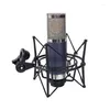 Mikrofony 2x MICHOPHONE Regulowane regulację stojaku MIC MIC MEATEL STRACKET SUD (czarny)