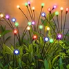 Solar Butterfly Lights 6/8/10 Led Garden Lawn Lamp Outdoor Waterproof Swaying Light For Courtyard Patio Pathway Decoration