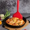 2024 пищевой силиконовый шпатель широкий мясной яичный кухонный скребок лопатка для пиццы антипригарная ложка для масла лопатка для выпечки тортов инструменты