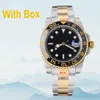 S9 zegarek ze stali nierdzewnej Czarna niebieska Batman Batman Ceramiczna ramka luksusowy mechaniczny automatyczny ruch GMT Automatyczne uzwojenie męskie zegarek Waterproof Watch Dhgate