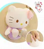 Wholesale different sizes of cute new kitten plush toy doll girl throw pillow children birthday gift