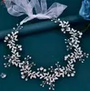 Cristalli di strass di lusso Copricapo da sposa Corona e diademi per matrimonio Scintilla oro lega d'argento Donne Occasioni formali Accessori per capelli da ballo Fascia CL2495