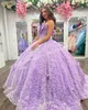 Glitter Butterfly Quinceanera Dress 2024 Pattern Sequin Charro Mexican Quince Sweet 15/16 Birthday Party Gown for 15th Girl vestido de 15 anos Corset Orchid Blue