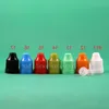 100 Sets/Lot 30ml UNICORN Plastic Dropper Bottles Child Proof Long Thin Tip PE Safe For e Liquid Vapor Juice e-Liquide 30 ml Xljmc