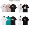 Designer PA T-Shirt Luxury Tees Print Palms T Shirts Mens Womens Angles Short Sleeve Casual Crew Neck Tops Clothing Clothes 8OFJ