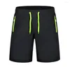 Underbyxor 2023 Mens Underkläder Bormer Solid Män Badkläder Baddräkter Polyester Blends Beach Surfing Running Swimming Short Pant W321