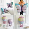 Party Decoration Large Butterfly Aluminum Foil Balloons Colorful Balloon Birthday Wedding Decorations Shower Globos Kids Toy