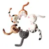 Zanaat Araçları Kedi Butt Hayvan Yün Kahkesi Yaratıcı Araba Dekorasyonu El Yapımı Oyuncak Bebek Düzenli Diy Sanat El Sanatları İğne İşi 230625