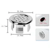 2024 Suchme Kitchen Bathroom Basin Trim Bath Sink Hole Round Overflow Drain Cap Cover Overflow Ring Hollow Wash Basin Overflow Ring