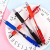 Plastisk hållbar kulspetspennar Studentkontor Stationery Writing Ball Point Pen Red Black Business Signature Annonsera Gift Th0379