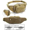 Sırt çantasıyla paketler açık hava spor ordusu askeri avcılık tırmanma kamp kemeri çanta taktik erkekler bel paketi naylon yürüyüş telefon çantası 230625