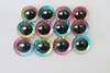 Dolltillbehör 20pcslot-L12 --- 12mm14161820253035mm Lovely Toy Safety Eyes 3D Doll Eyes Fabric Washer For DIY Plush Doll 230625