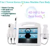 Professional 6 in 1 face lifting anti-aging vaginal tightening microneedling RF 4D 12 lines HIFU machine