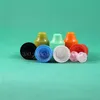 100 Sätze/Lot 8 ml Tropfflaschen aus Kunststoff, kindersicher, lange, dünne Spitze, PE, sicher für E-Liquid, Dampf, Vapt, Saft, E-Liquide, 8 ml, Ltufe