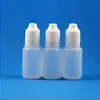 20ML Plastic Dropper Bottles With Double proof Child Safety Tamper Safe Caps and Nipples Vapor squeezable 100 Pieces Per Lot Ejadj