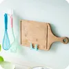 NY PAN POT COVER RACK Väggmonterad hängande hållare Kokare Pot Cover Frame Pot Lid Holder Kitchen Organizer Plastic Kitchen Storage