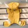 Chien Vêtements Pet Chat Imperméable À Capuche Chiot Réfléchissant Petit Manteau De Pluie Vêtements Veste Imperméable Pour Chiens Doux Respirant Mesh 230626