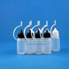 100 Pieces 8 ML High Quality LDPE Metallic Needle Tip Cap dropper bottles For e cig Vapor Squeezable laboratorial Ajull