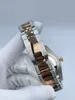 2023 Neue, beliebte Herrenuhr mit Zinkenbesatz, Diamant-Eis-Armbanduhr, handgefertigte Diamant-Intarsien-Automatikuhren aus Edelstahl, römische Ziffernskala, 43 mm