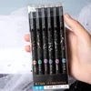 12 pièces stylo d'écriture utile pleine pointe d'aiguille effaçable douze Constellations pour les enseignants encre Gel