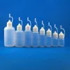 100 Pcs 3 ML LDPE Needle Tip Needle Cap plastic dropper bottle for liquid e juice Dhocp