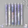 Yatniee 6 pièces mignon ours stylo Kawaii stylos papeterie esthétique pour écrire des articles scolaires accessoires de bureau japonais