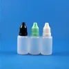 100 Pcs 20ML Plastic Dropper Bottles Tamper Proof Evidence Long-Thin Needle Tip E CIG Liquid Liquide OIL Juice Vapor 20 mL Lmeru