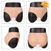 Forme mammaire Liifun Silicone Faux Vagin Sous-Vêtements Culotte Réaliste Chatte Brève pour Crossdresser Transgenre Drag Queen Shemale Travesti 230626